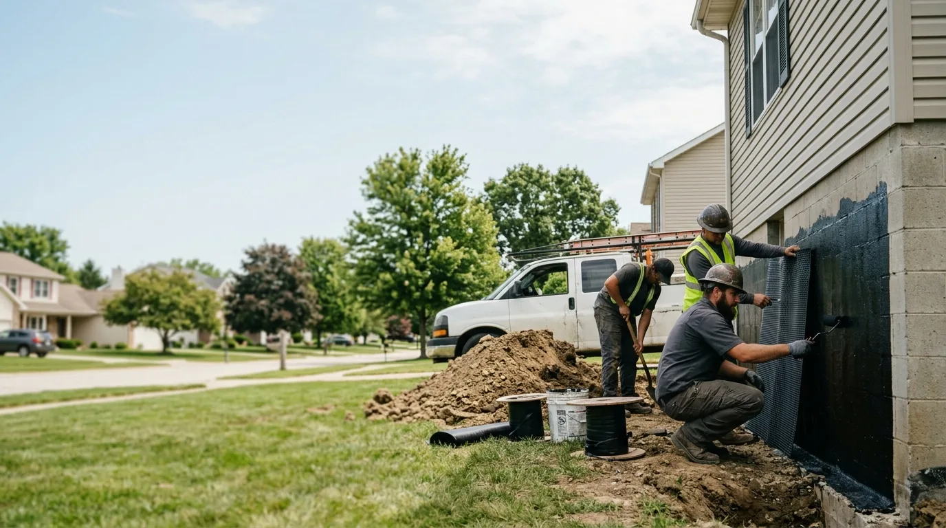 Basement Waterproofing in Granite City, IL near me